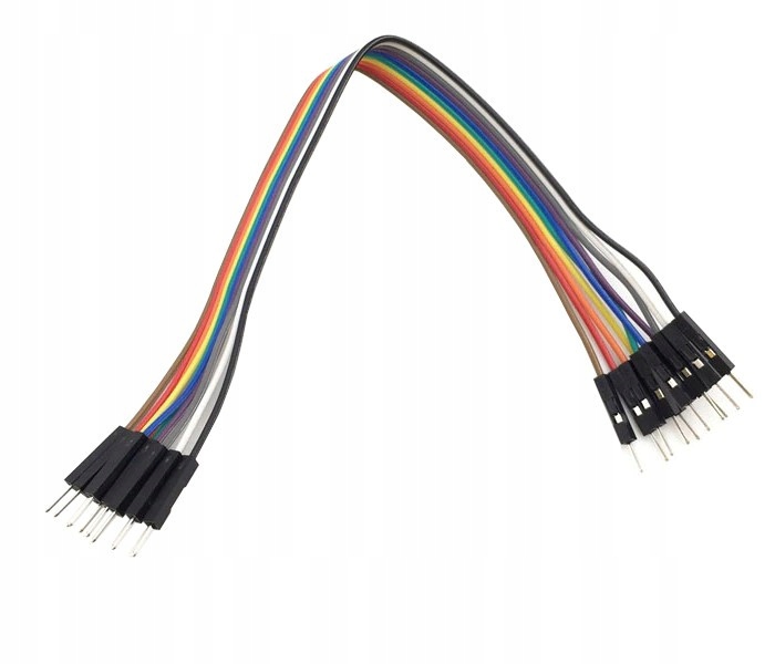 

091 Kable połączeniowe męsko-męskie 20cm 10szt