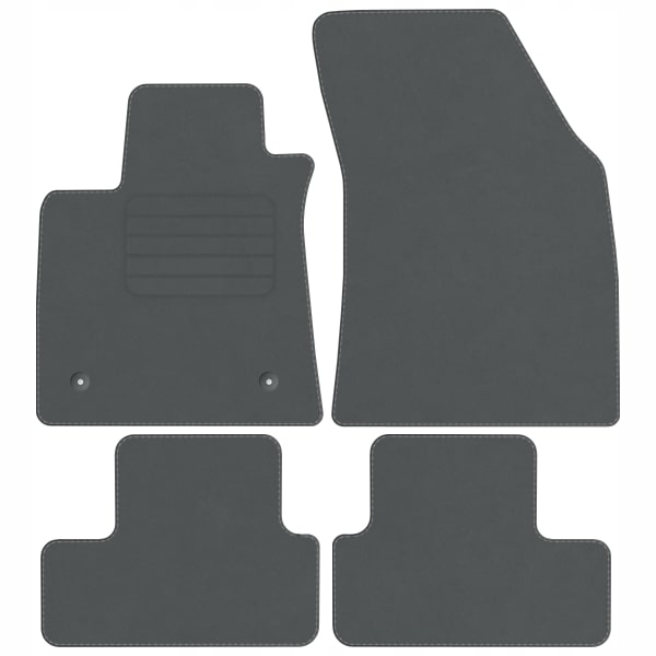 

Renault Megane 2016- Dywaniki welur Comfort Szare