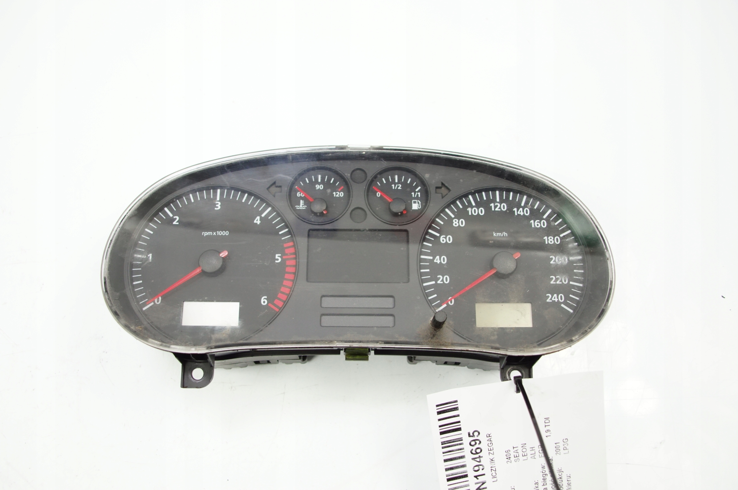 dials clock SEAT LEON