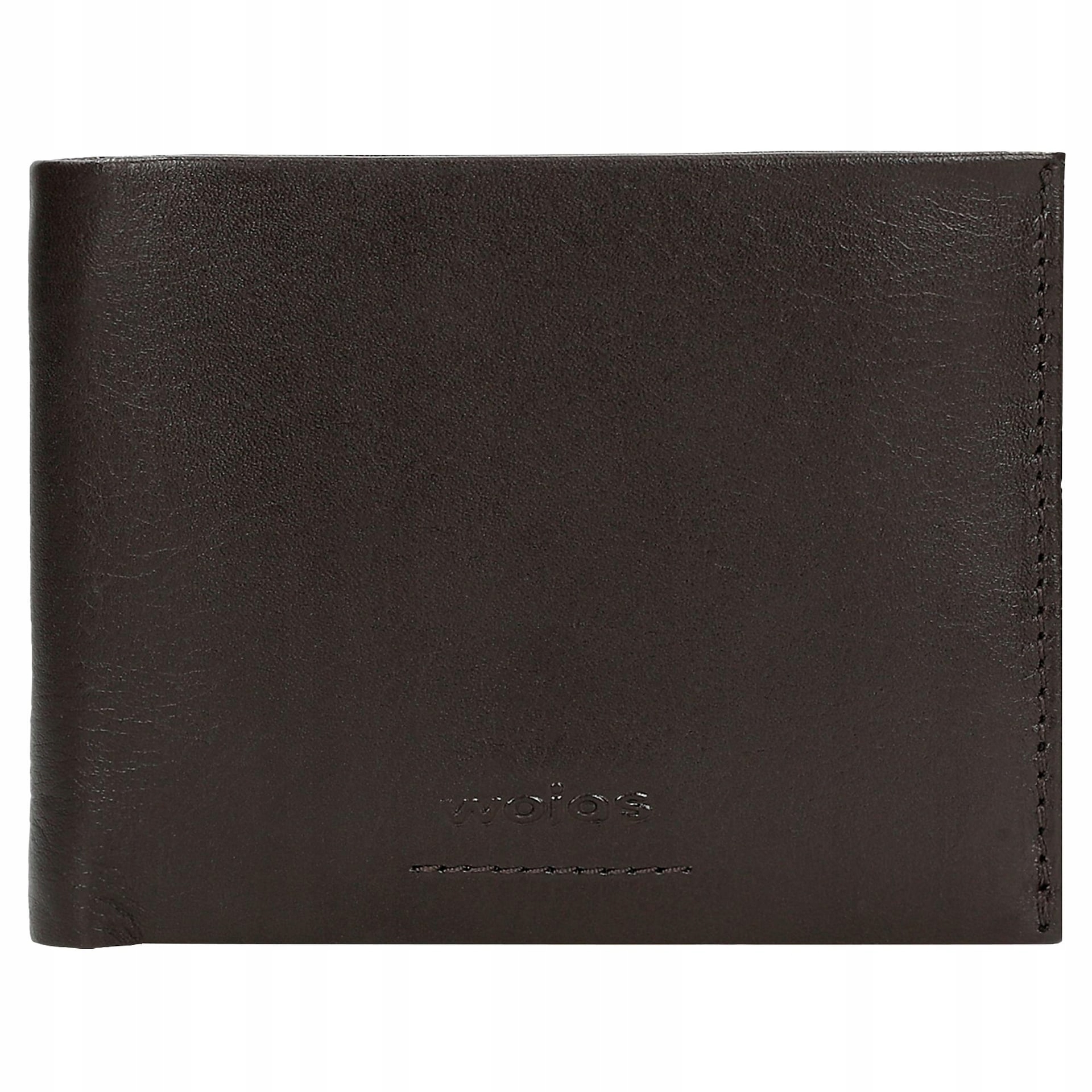 Hnědá pánská kožená peněženka