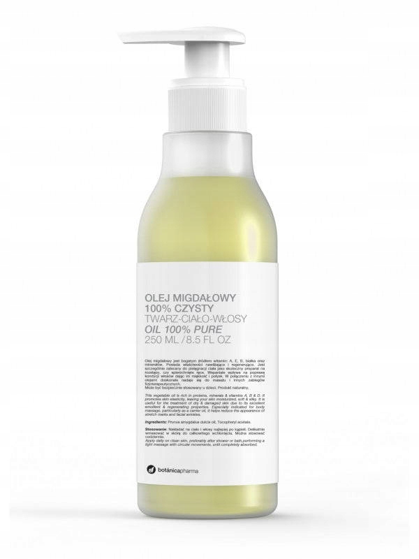 

Botanicapharma Olej migdałowy 100% czysty 250ml