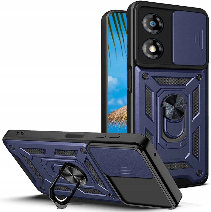 

Etui Pancerne Slide Ring Do Motorola E13