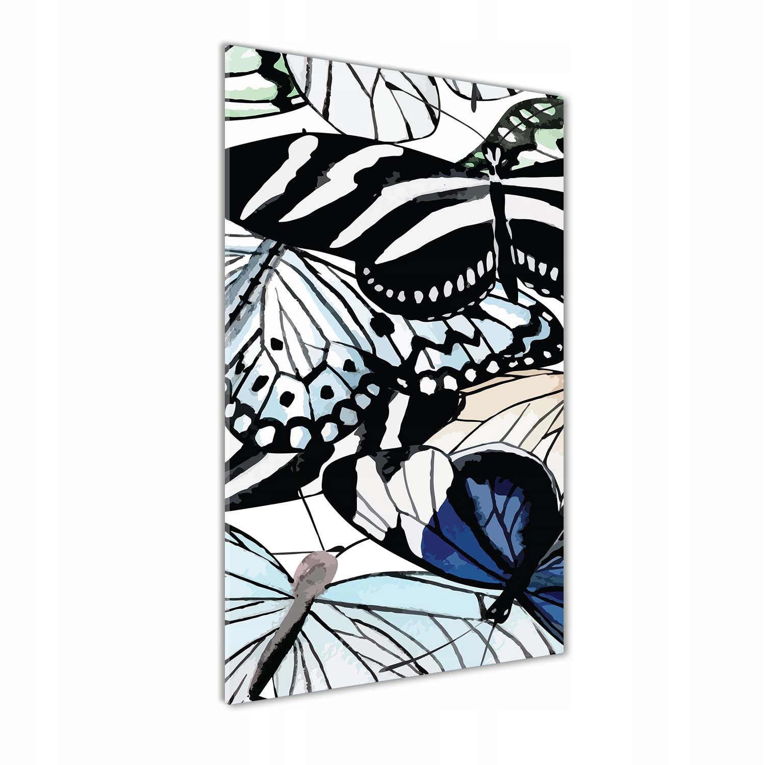 

Foto obraz szkło akrylowe na ścianę Motyle 60x120