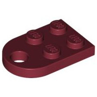 

Lego Płytka 3x2 z otw 3176 4217788 Dark Red New