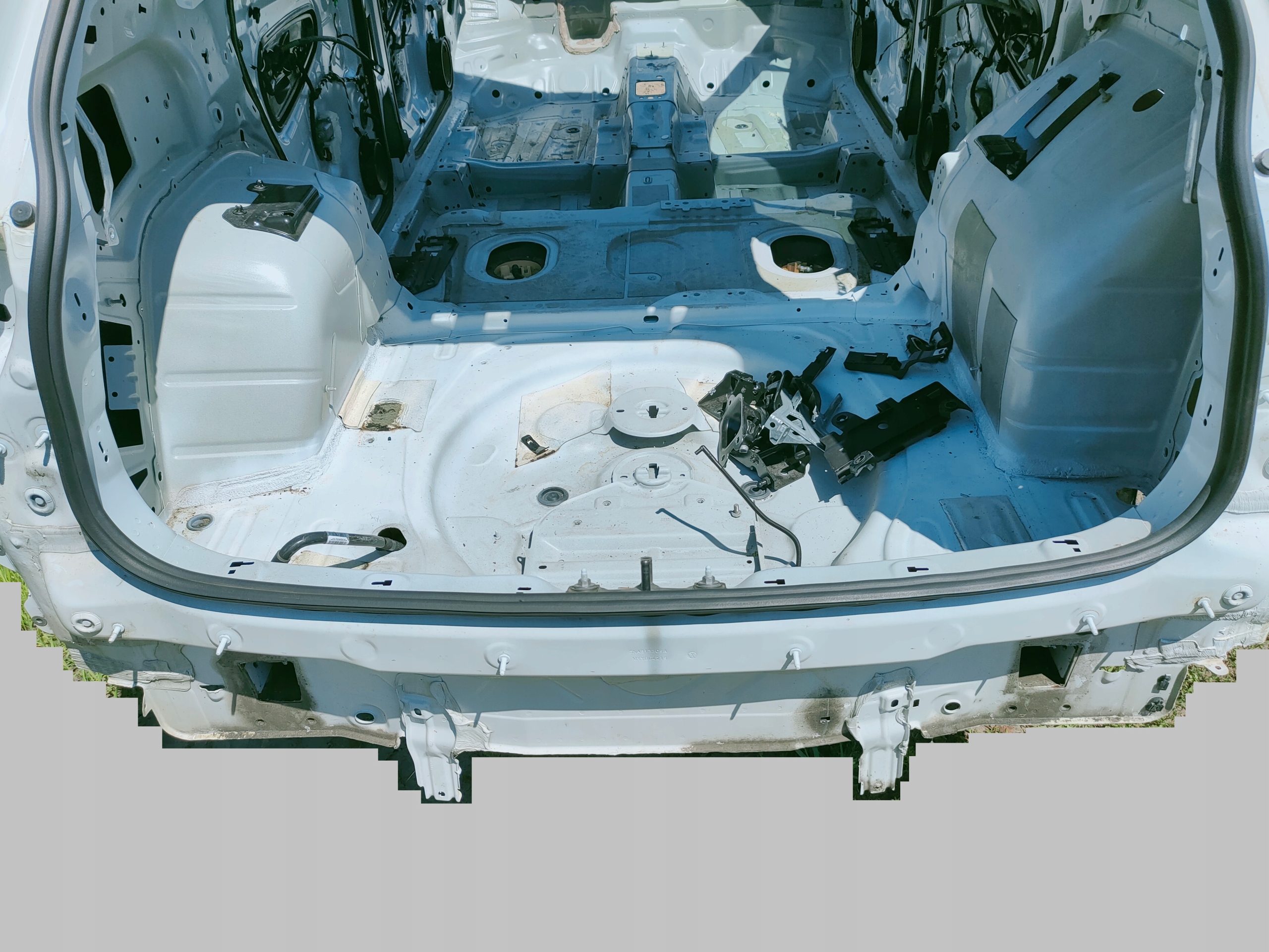 VW TIGUAN II 5N ALLSPACE TYŁ SAMOCHODU ĆWIARTKA WANNA PAS TYLNA LC9A