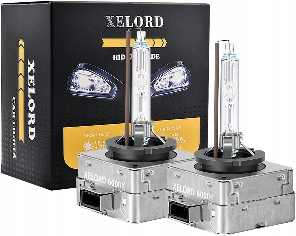 Żarówka Ksenonowe Xelord D1S 6000K 35W 2 Sztuki