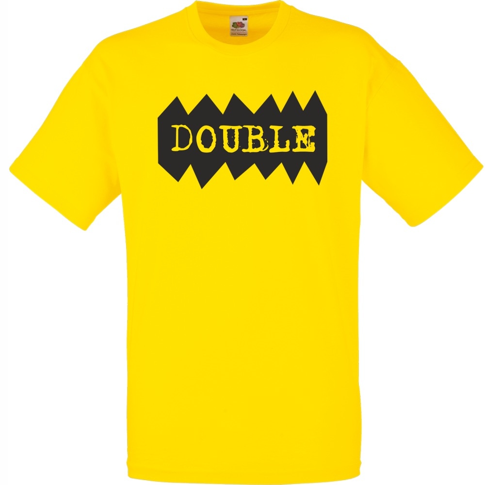 

Koszulka double trouble dla par 1 XXL żółta jaskra
