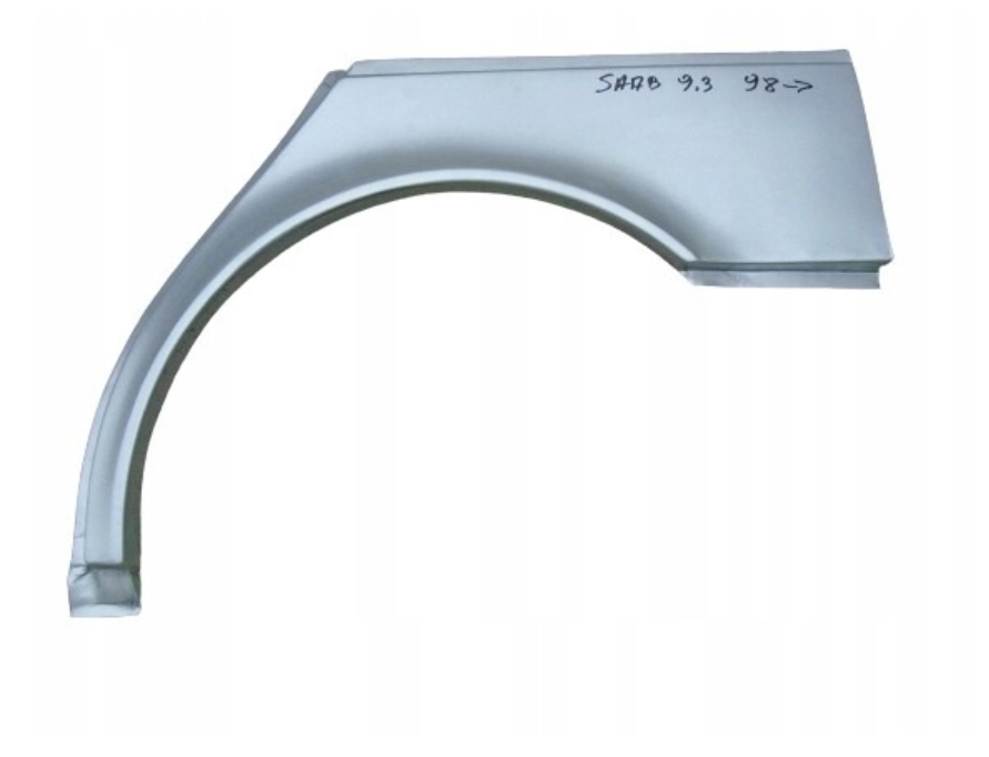 SAAB 9-3 5D REPERATURKA BŁOTNIKA TYLNEGO LEWA