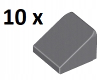 

Lego Dark Bluish Gray Slope Serek 1x1 54200 10szt