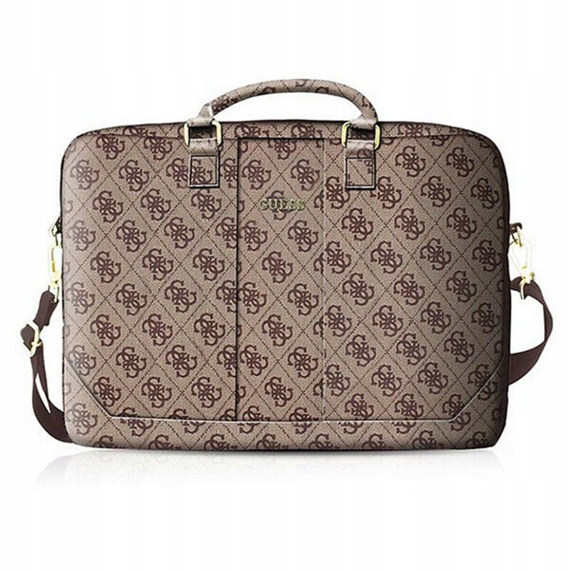 Guess 4G Uptown Computer Bag Taška na notebook 16" 15" (hnedá)