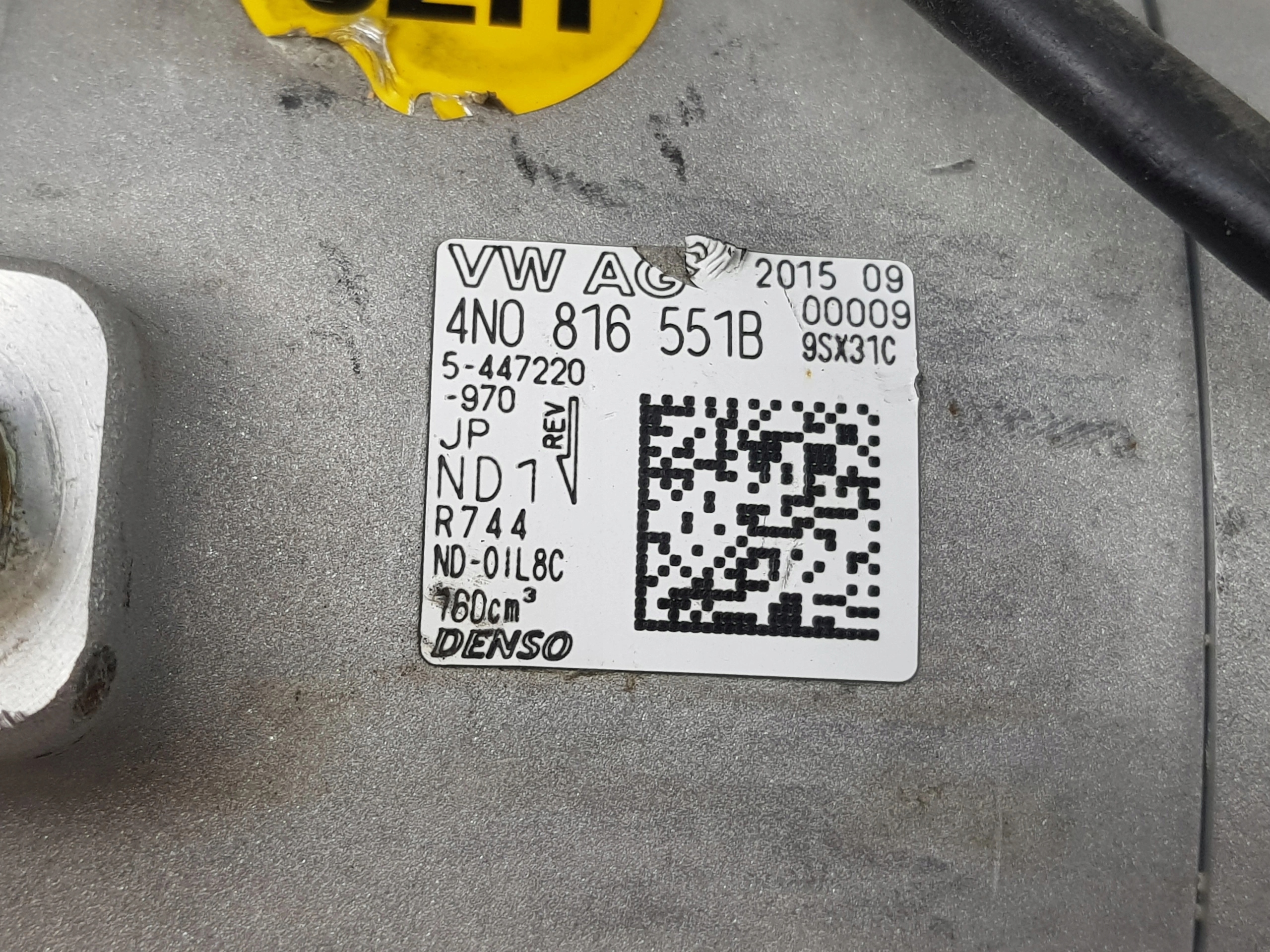 компрессор кондиционера volkswagen Audi A8 D5 4N0816551B