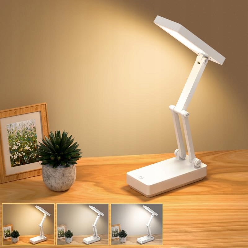 Led bezdrátová stolní lampa s regulací a dotykovým podsvícením