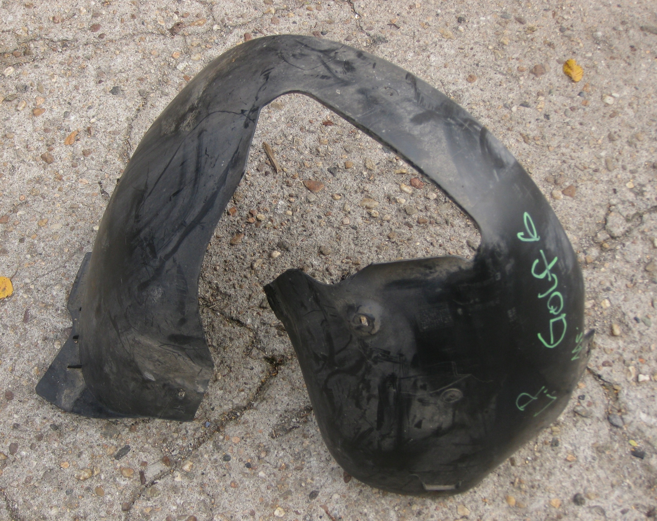 VW GOLF VI KOMBI 11R mudguard left front 1K5805977B