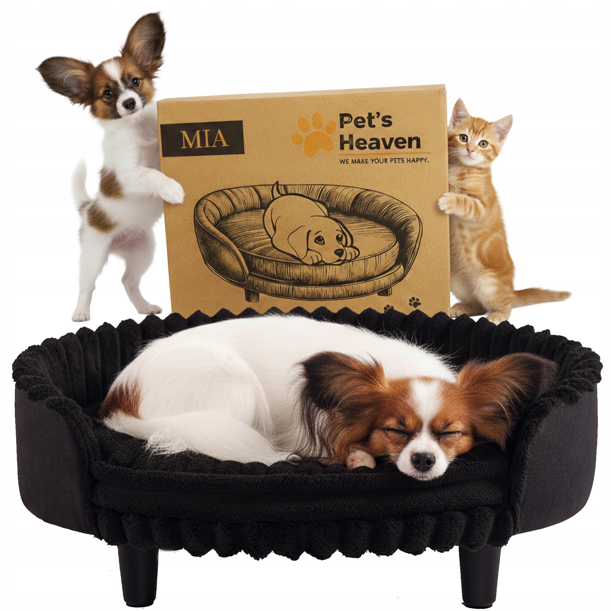 Pelíšek pro psa a kočku, pohovka, potah lehátko pro malé děti o velikosti 53 cm