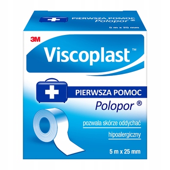 

Polopor, przylepiec włókninowy 5 m x 25 mm, 1 szt.