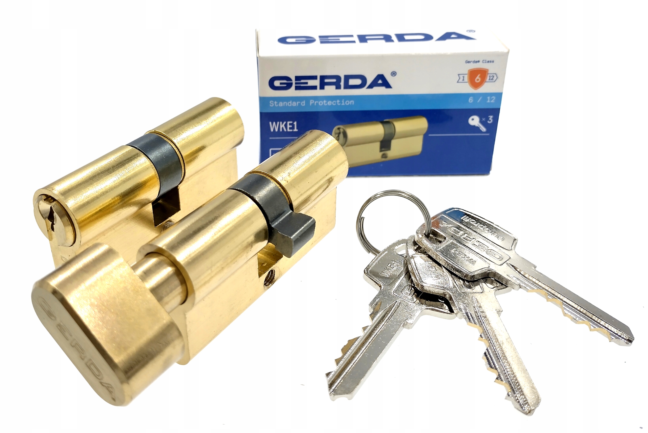 Sada vložek Gerda Wk E1 G30/35 mosaz -3 key