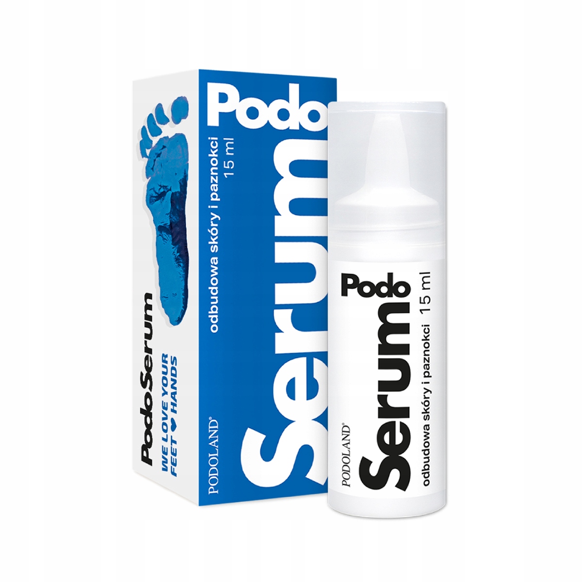 Podoland přípravek PodoSerum pro obnovu pokožky a nehtů 15 ml