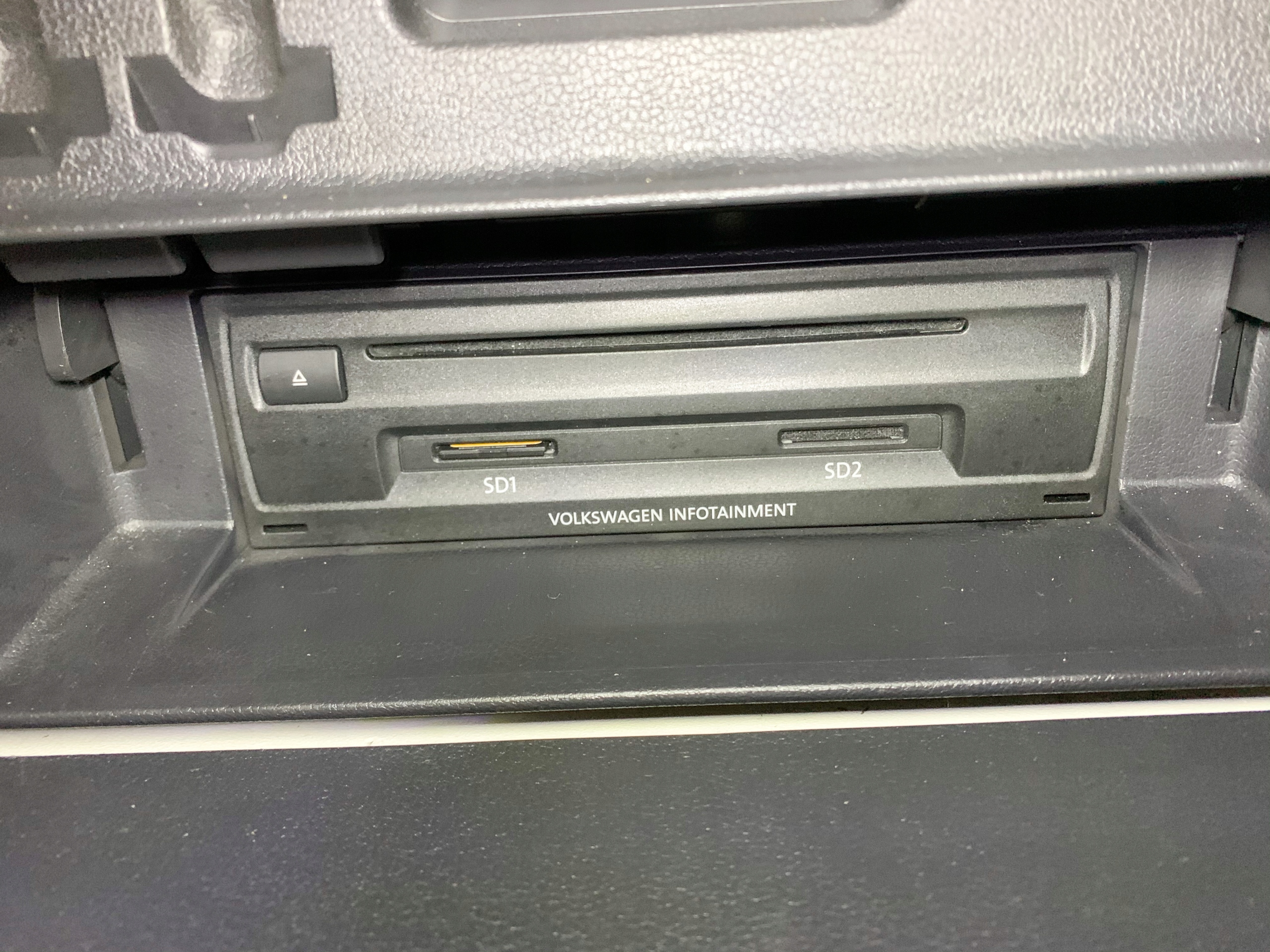 navigation NAVI radio player display Polo 6C