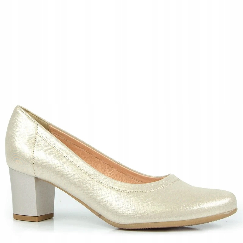 Bioeco By Arka 5522 Lodičky Kůže Lico Zlaté 36