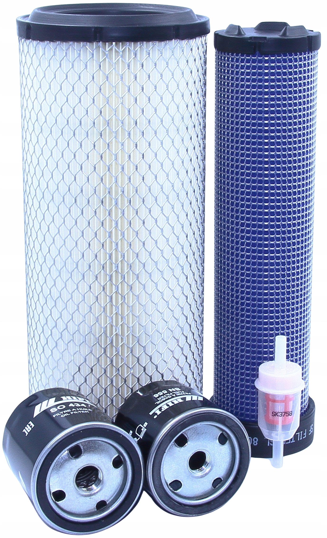 Filtry Wacker WL48, Wl 48 – vzduch, olej, palivo – nabíječka