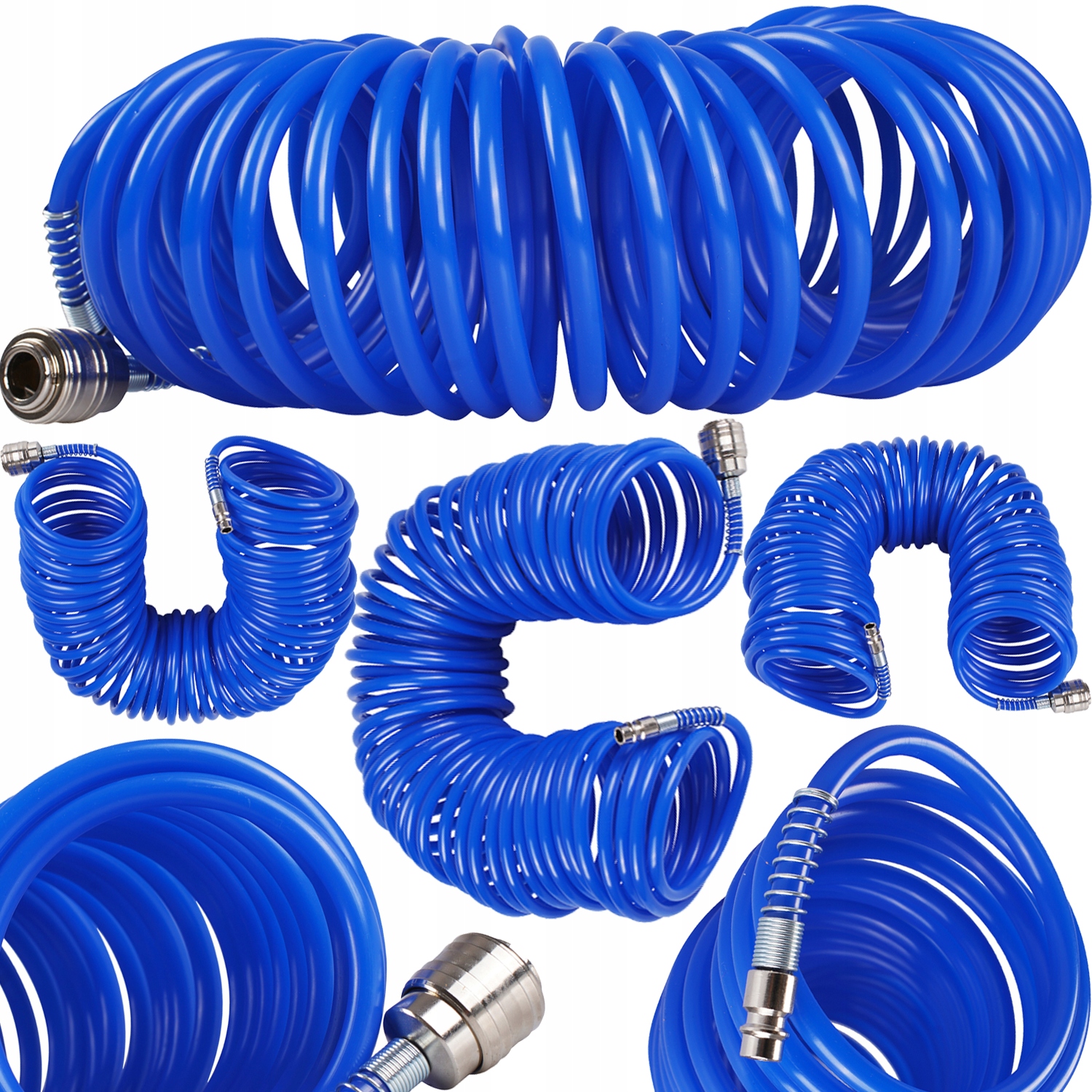

Wąż Spiralny Przewód Pneumatyczny Pe 5x8mm 15m