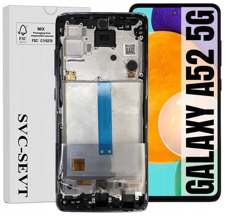 Displej Pro Samsung Galaxy A52 5G A526 Originální Oem Obrazovka +rámeček