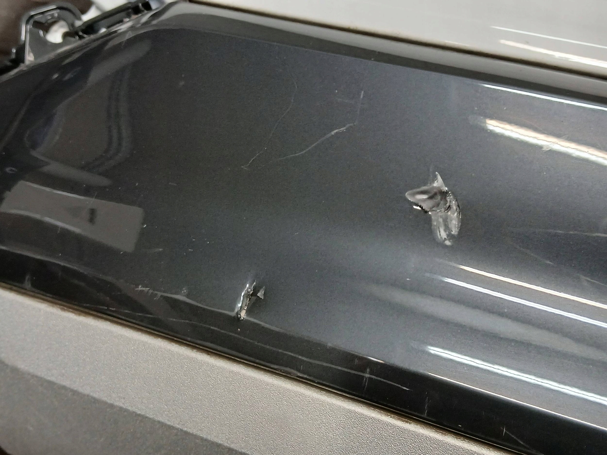 bumper rear part AUDI Q2 S LINE LIFT 81A