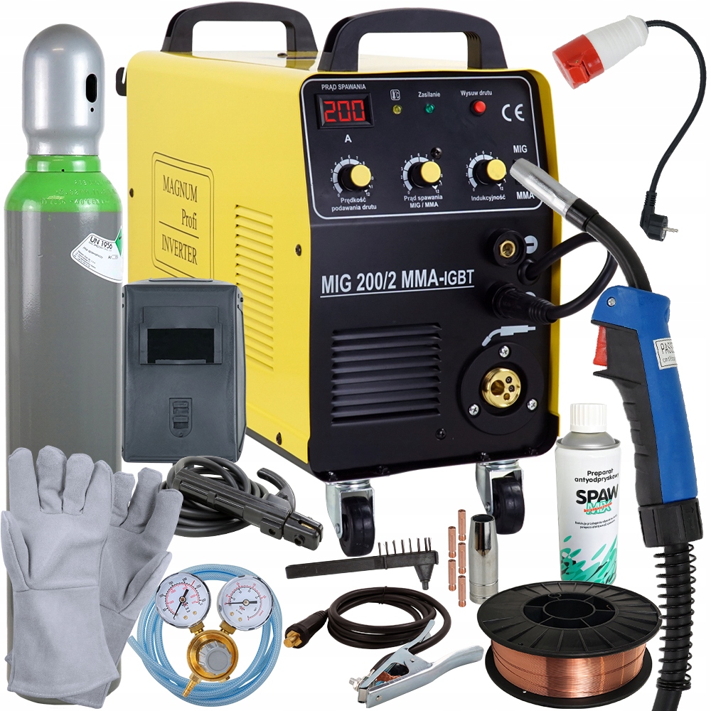 Spawarka inwertorowa MIGOMAT MIG MAG MMA FLUX