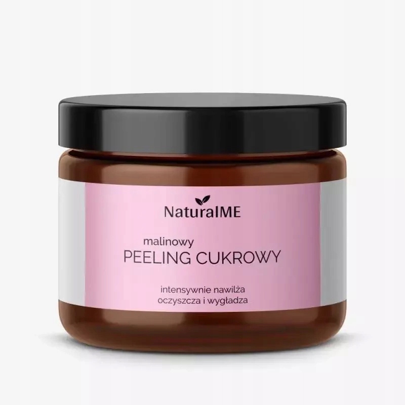 NaturalME Malinowy peeling cukrowy do ciała 200ml