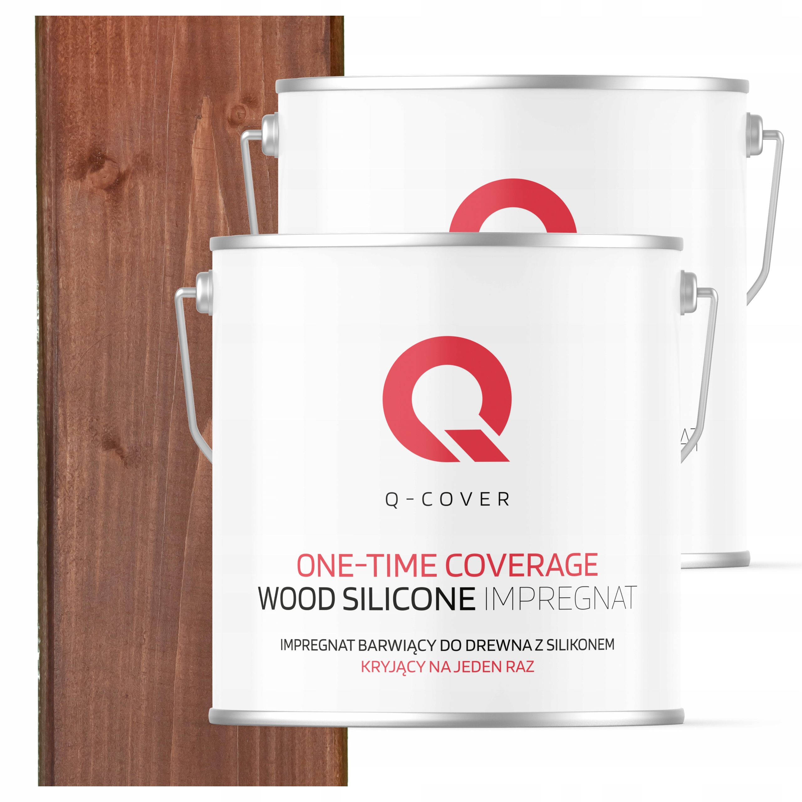 Impregnát na drevo Farba Pro Classic 5L Silná Farba Naraz Tmavý Orech