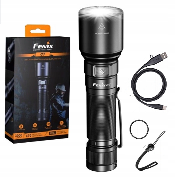 Latarka Diodowa Fenix C7 3000lm 470 m