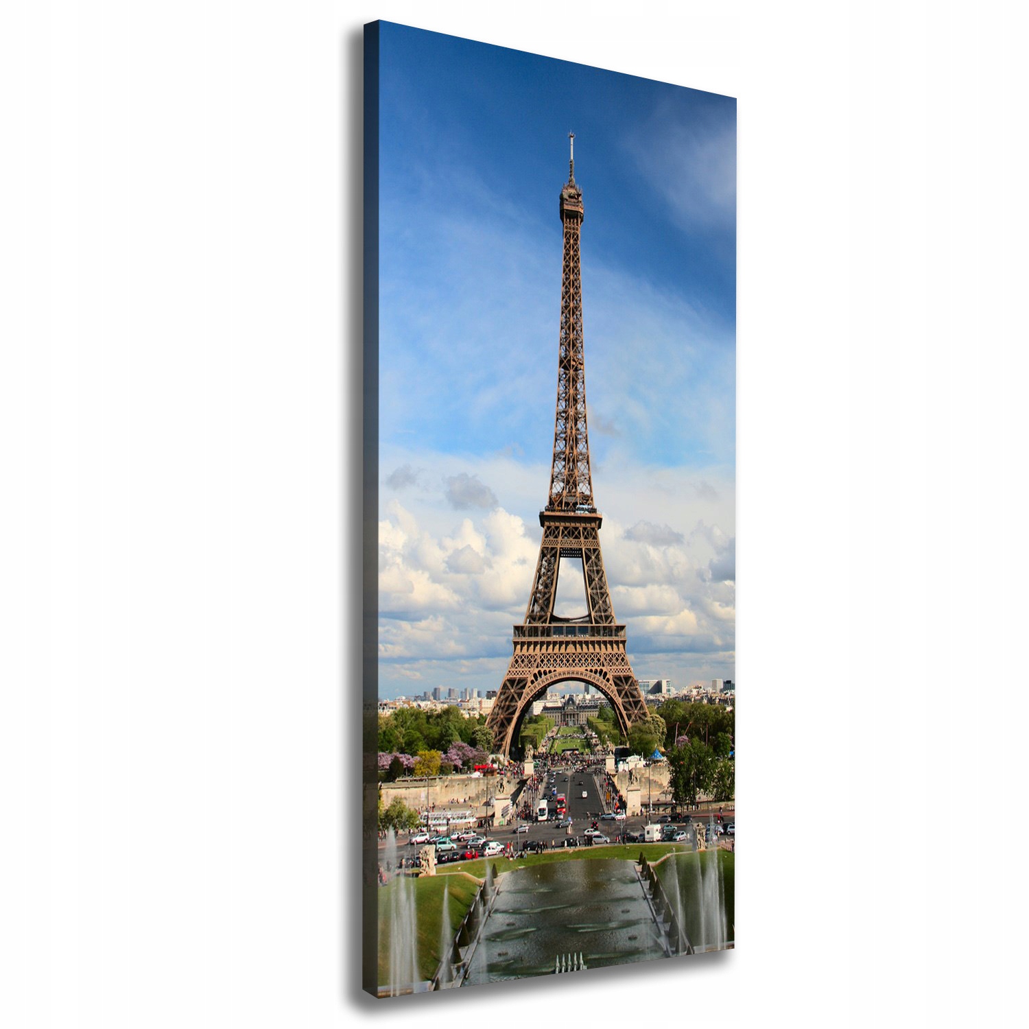 

Foto obraz na płótnie Wieża Eiffla Paryż 50x125 cm