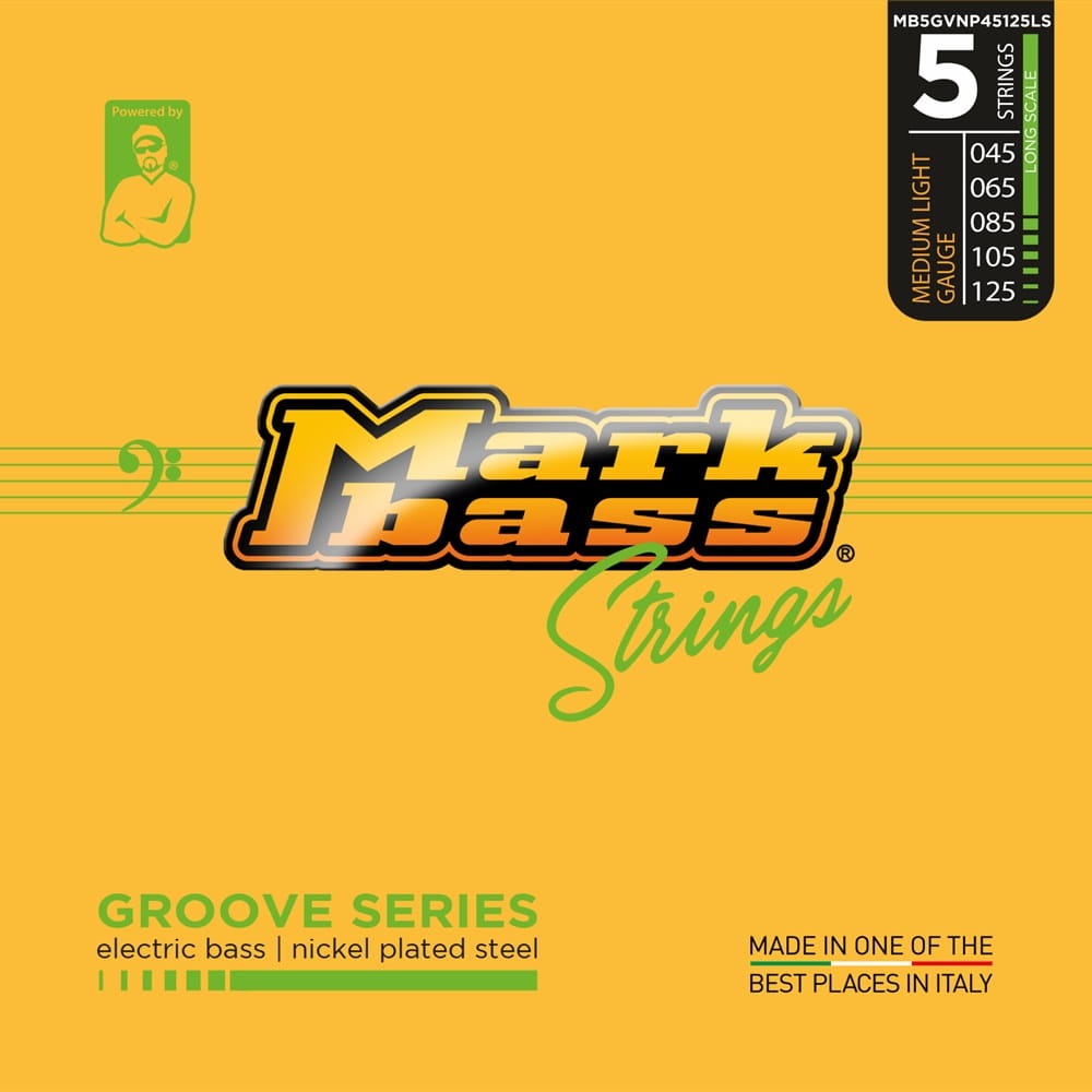 Struny pro baskytaru Mark Bass 5 Groove 45-125 niklové