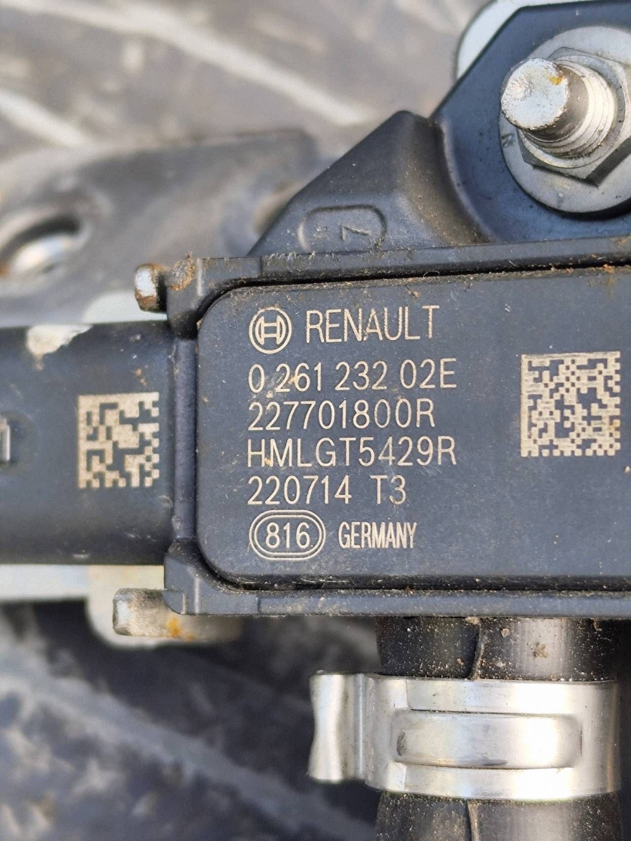 RENAULT AUSTRAL sensor druck 227701800R 227702631R