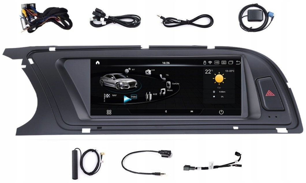 Monitor Navigácia Android Audi A4 B8 4/64 Gb Carplay Lte Concert Symphony