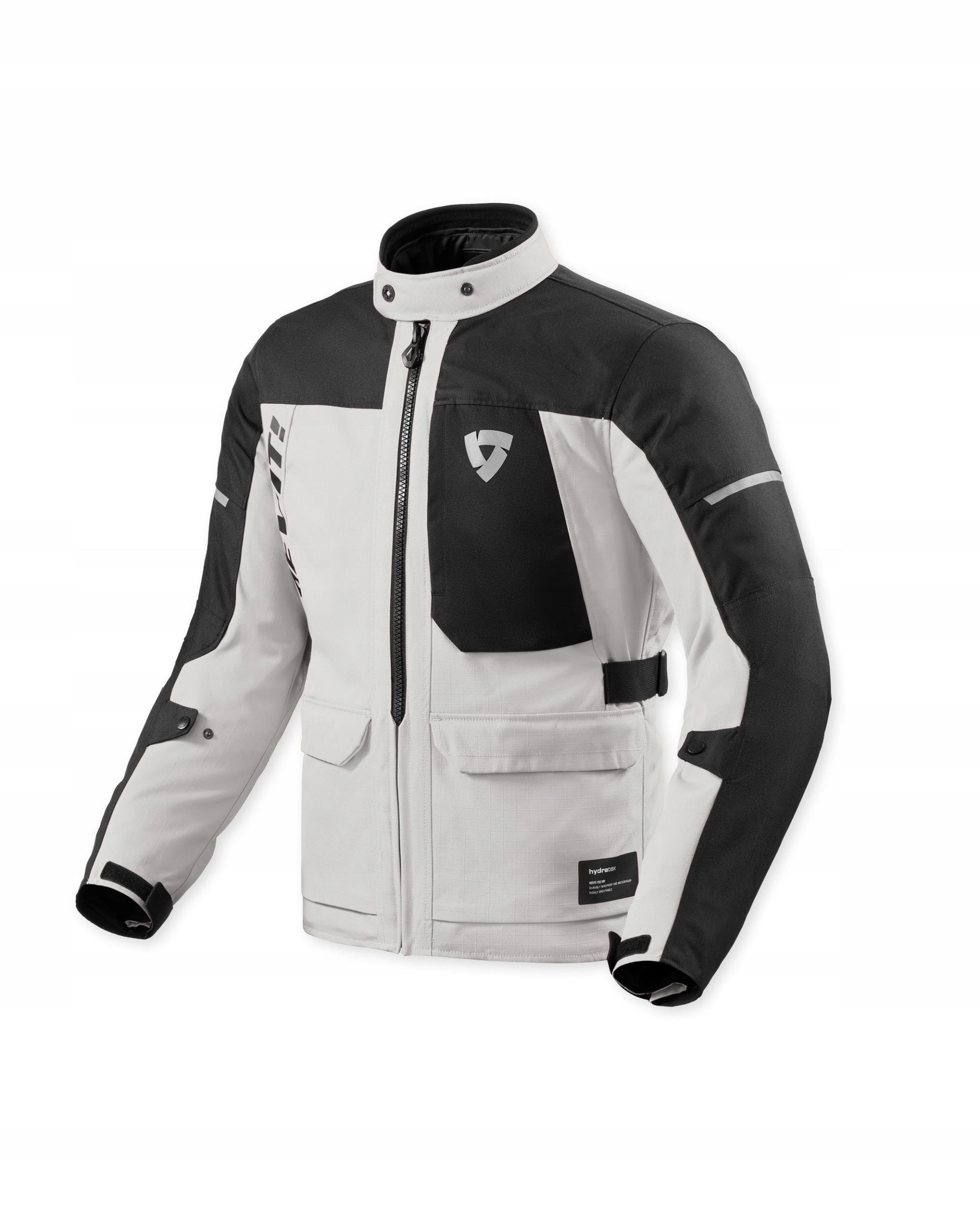 Bunda Rev'it! Convergent H2O Silver-Black veľ.M