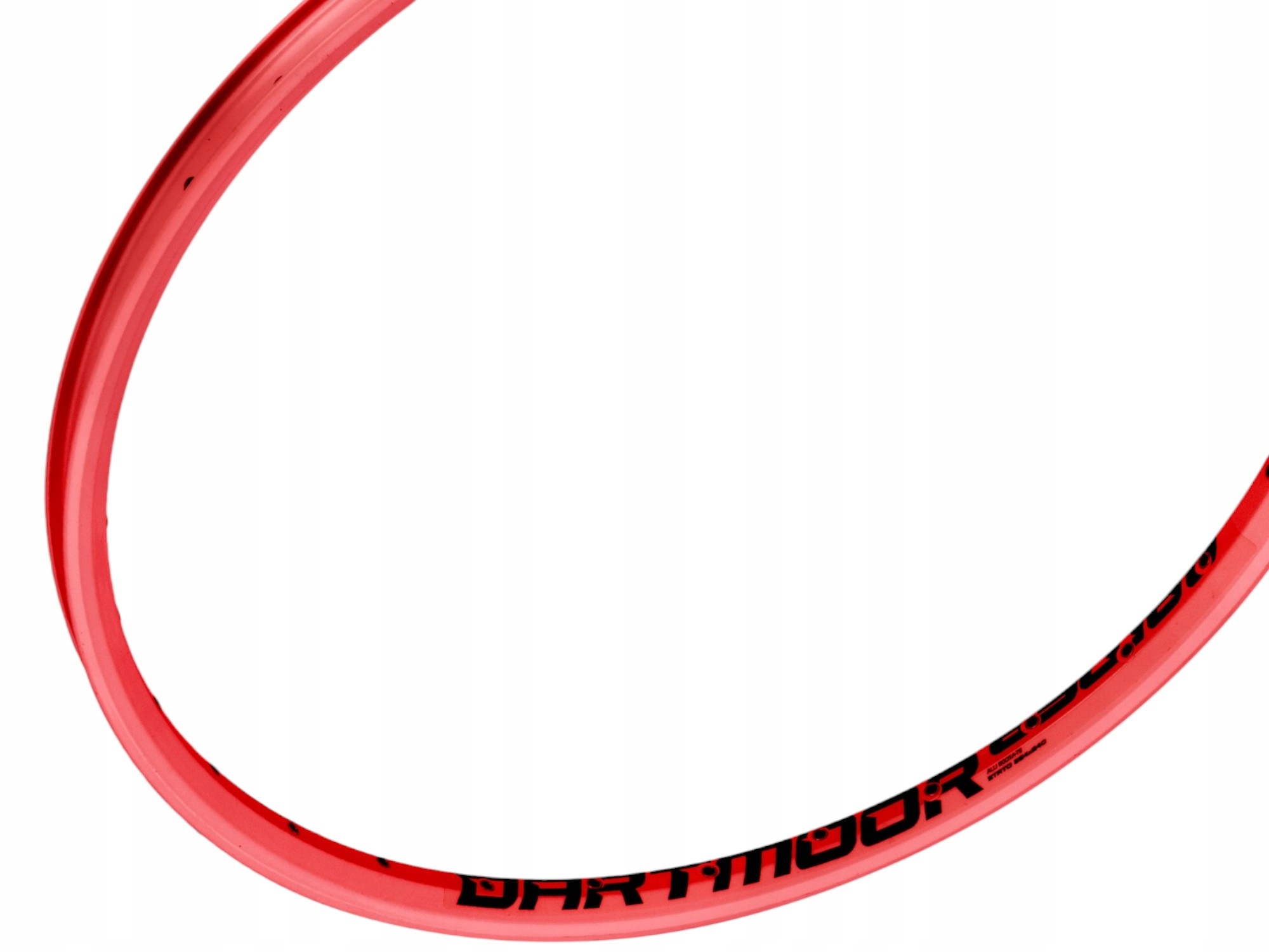 Obręcz Dartmoor Raider V.2 27.5" Czerwona 32h Mtb Trail Enduro