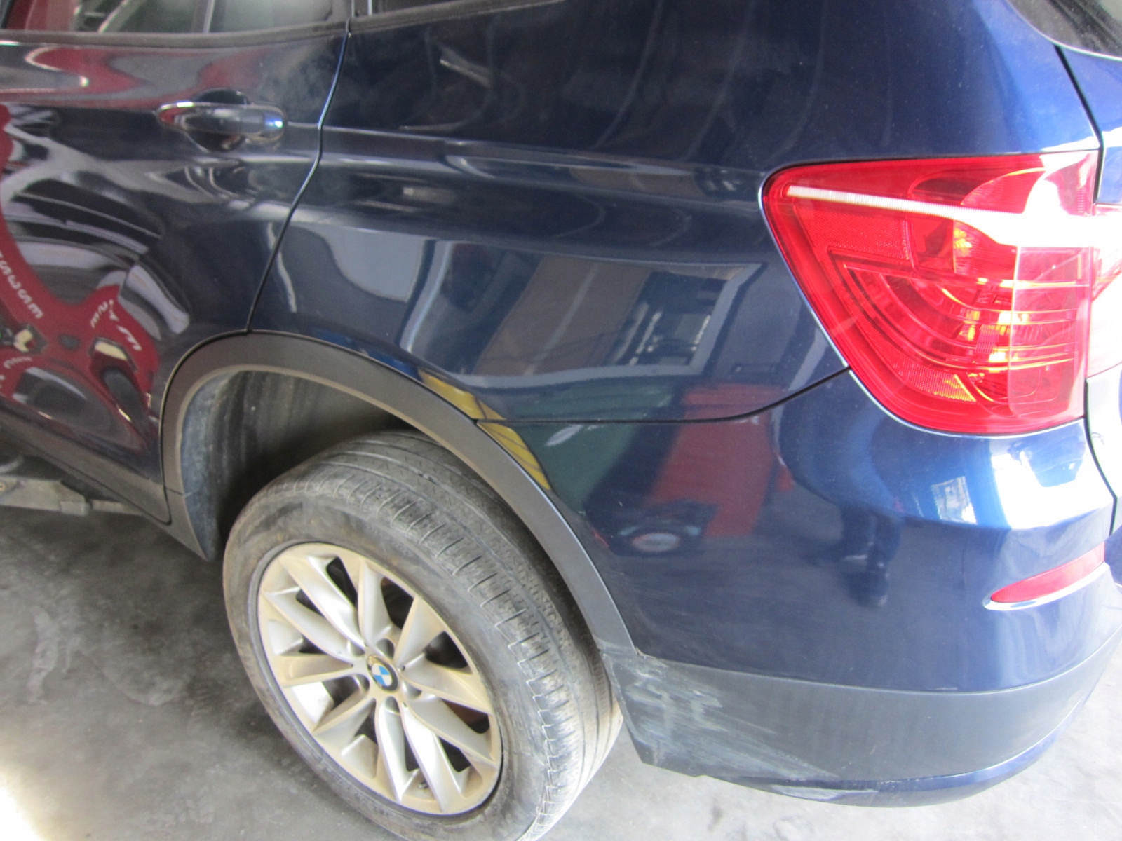 BMW X3 F25 fender rear left right rear panel side