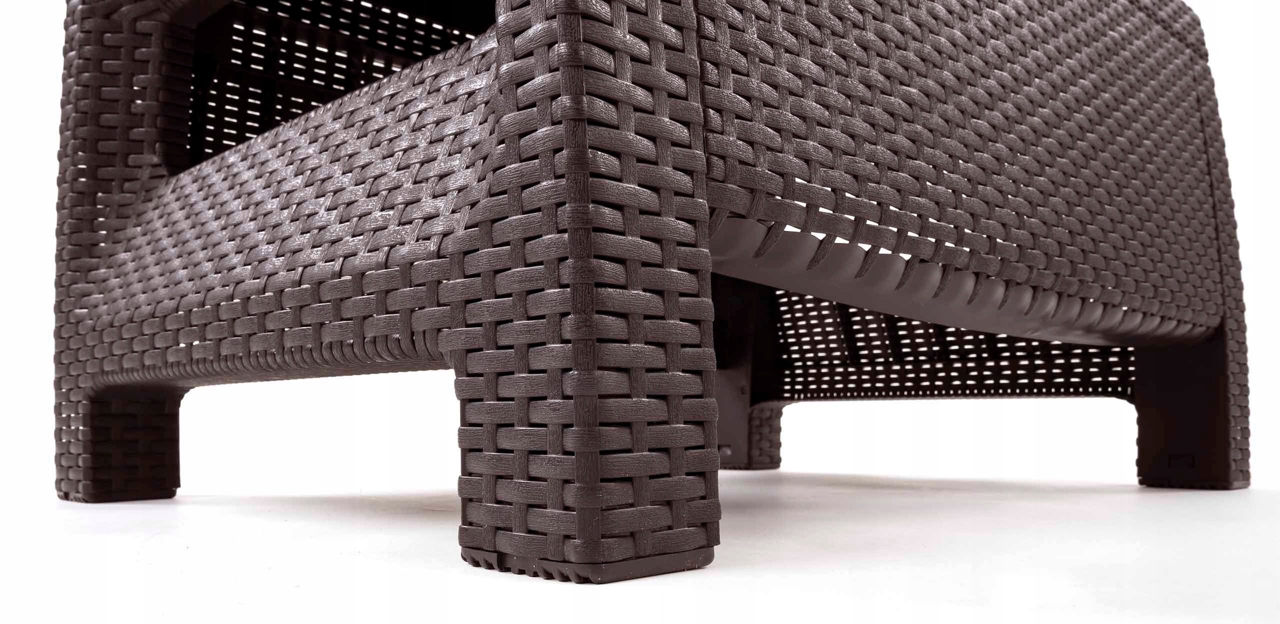 Stolik Kawowy ogrodowy CORFU 'rattan' na taras EAN (GTIN) 3253929116018