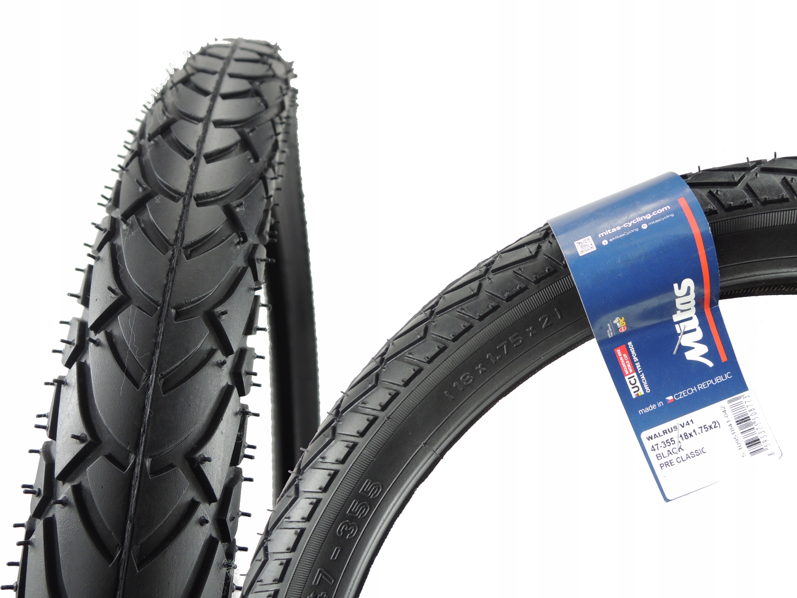 

Opona Rowerowa 18 x 1,75x2 47-355 Mitas V41 Walrus