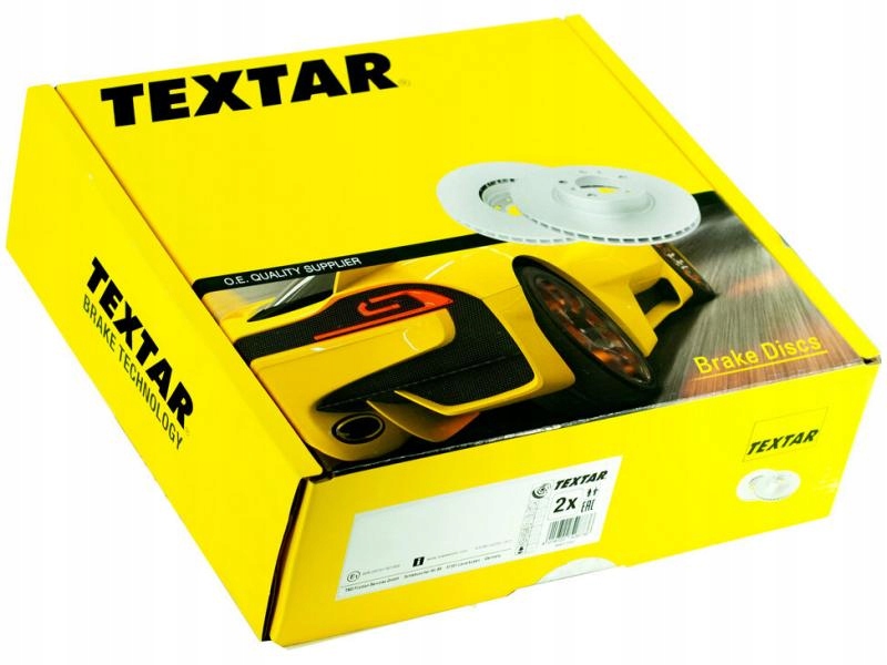 Textar 92243103 тормозной диск