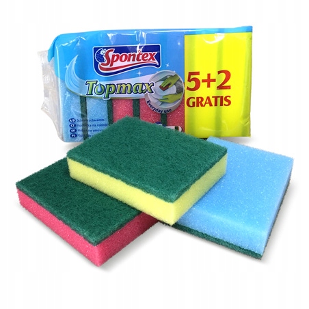 

Spontex zmywaki kuchenne Topmax 5+2 sztuki