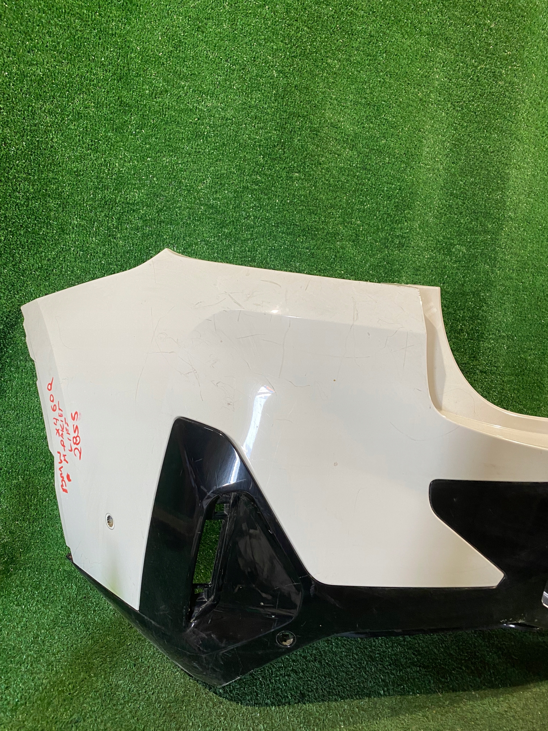 bumper rear rear part BMW X4 G02 m-packet LIFT
