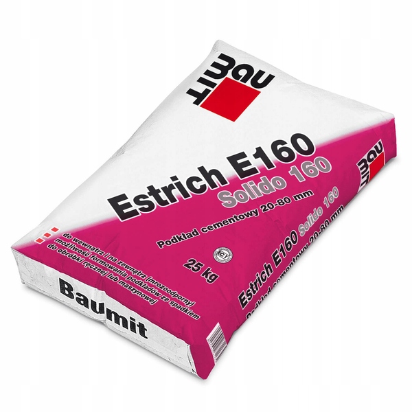 Baumit Estrich E160 20-80mm Podkład cementowy 25KG