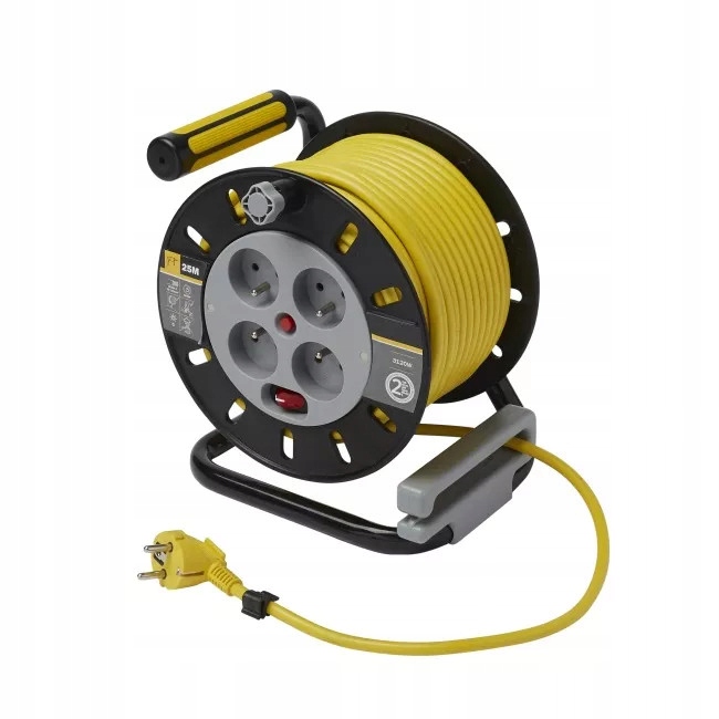 Predlžovací Kábel bubnový 25 m 4x16A 3x1,5 mm2