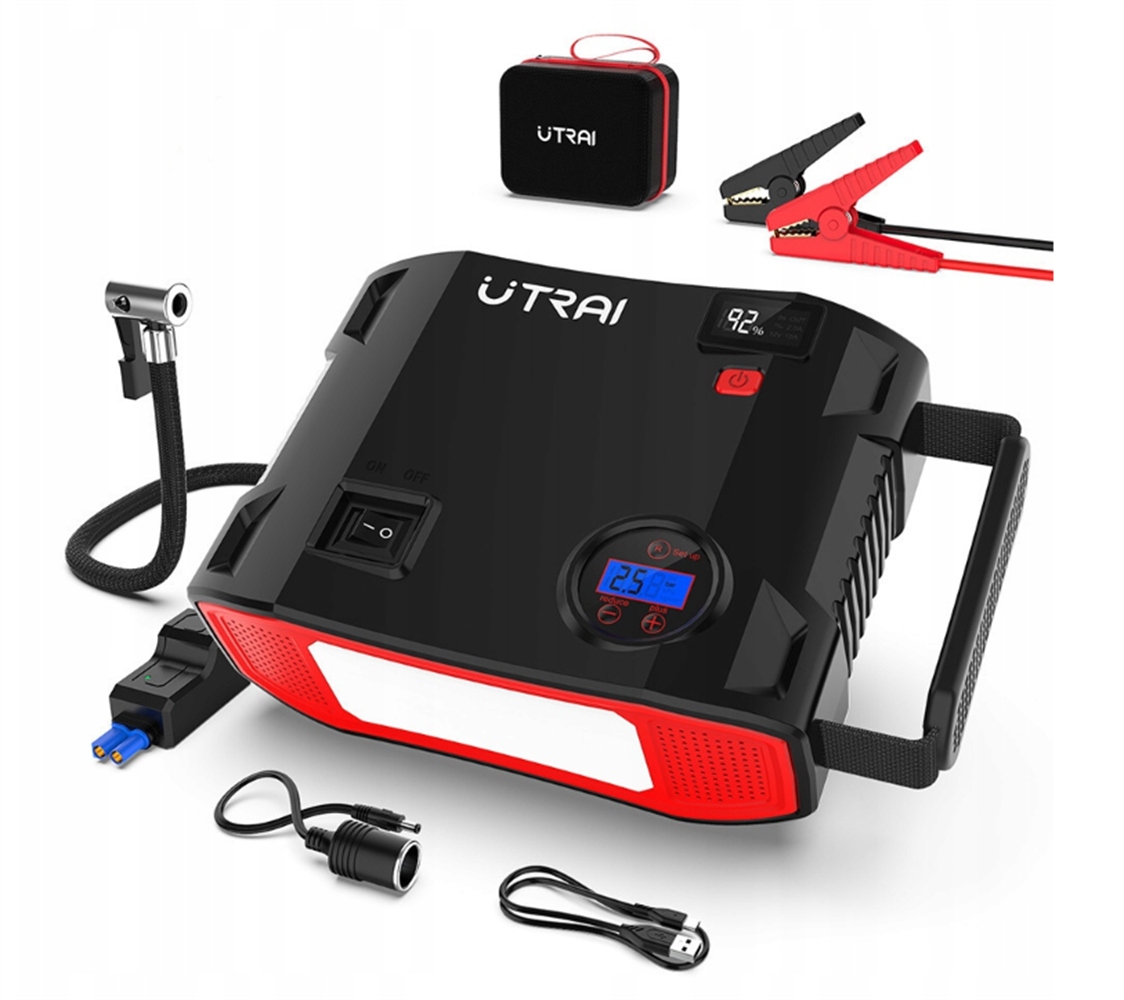 4 в 1 powerbank BOOSTER STARTER UTRAI 2000A 12V