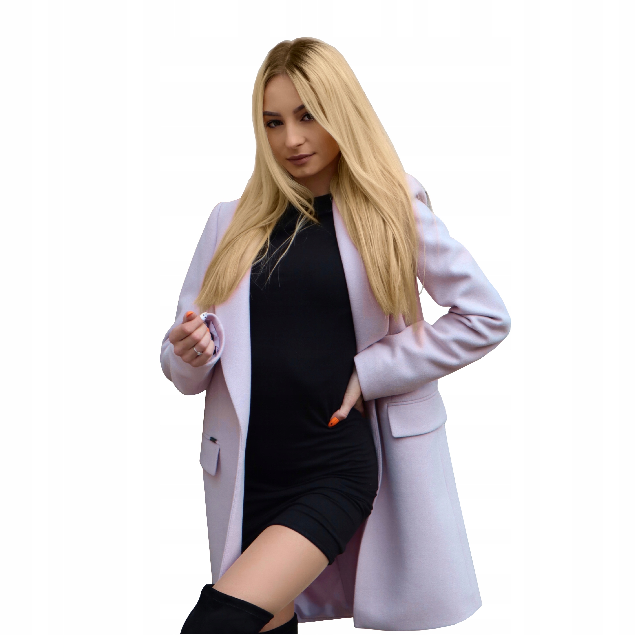 

Huna Aneta Pastelowy Fiolet Przejściowy 34 Xs