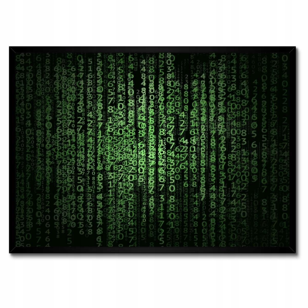 Plakáty v rámu 70x50 Programovací kód Tabule