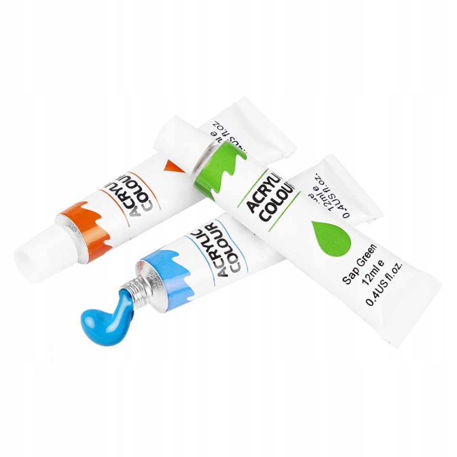 EASY FARBY DO MALOWANIA AKRYLOWE SZKOLNE 16 KOL. Bohater brak