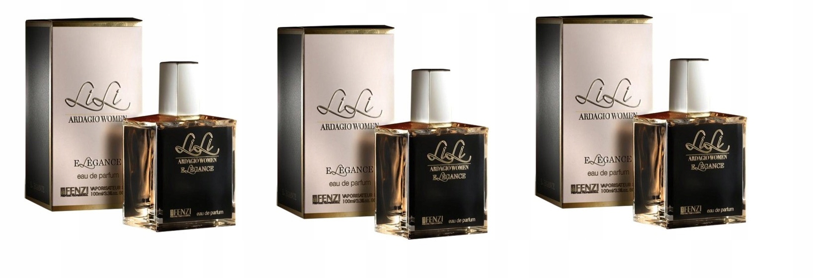 JFenzi Lili Ardagio Elegance 3x100 ml parfémovaná voda